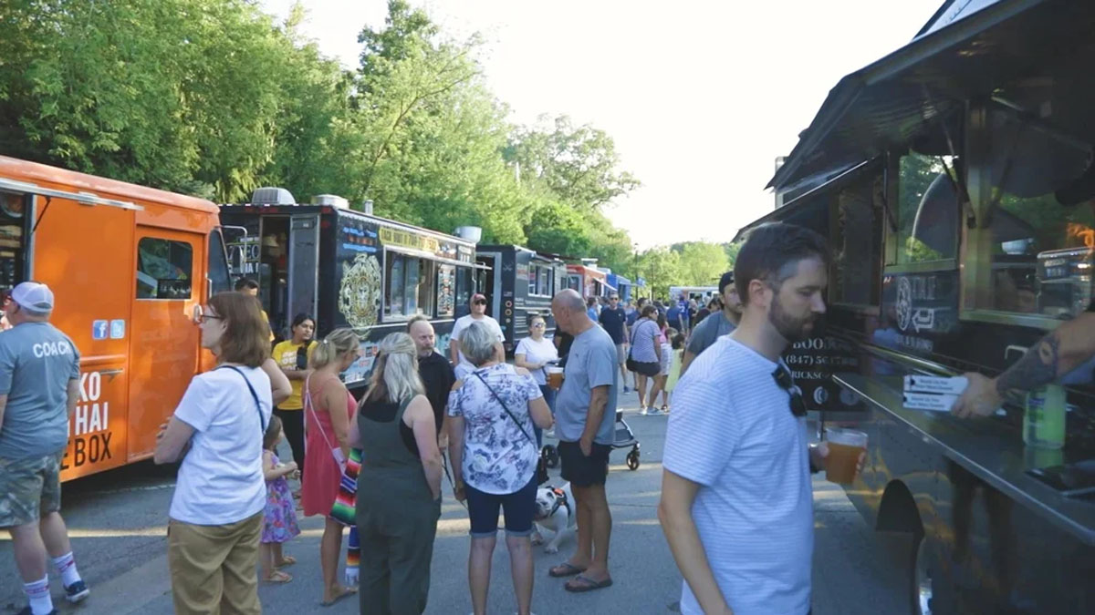 Food Truck Thursdays at Jen Jensen Park in Highland Park